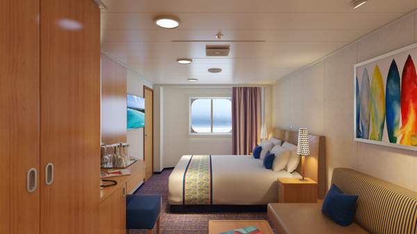 Carnival Horizon Ocean View (Obstructed View) (6B) cabin, photo 1 of 2 Carnival Horizon Ocean View (Obstructed View) (6B) cabin, photo 1 of 2