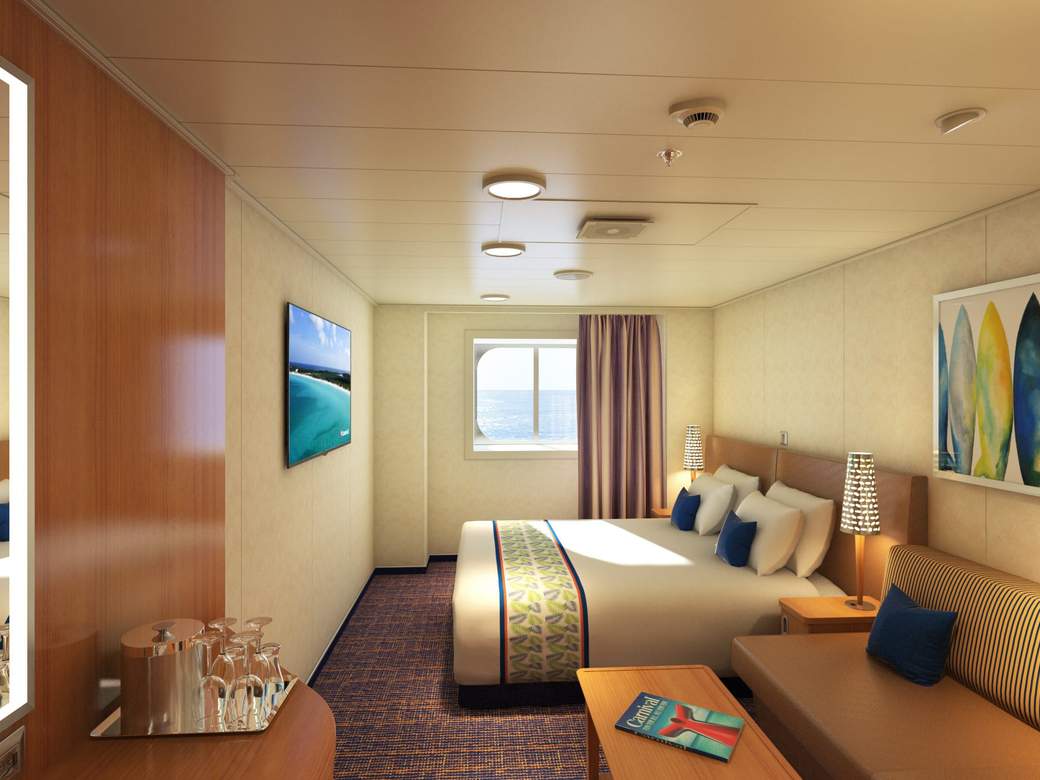 Carnival Horizon Deluxe Ocean View (6L) cabin, photo 1 of 2 Carnival Horizon Deluxe Ocean View (6L) cabin, photo 1 of 2