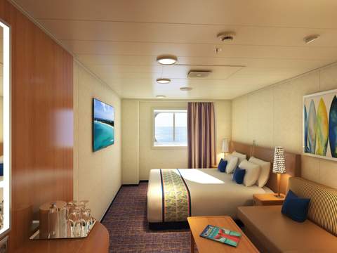 Carnival Horizon Deluxe Ocean View (6L) cabin, photo 1 of 2 Carnival Horizon Deluxe Ocean View (6L) cabin, photo 1 of 2