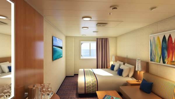 Carnival Horizon Deluxe Ocean View (6L) cabin, photo 1 of 2 Carnival Horizon Deluxe Ocean View (6L) cabin, photo 1 of 2