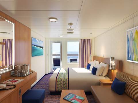 Carnival Horizon Balcony (8A) cabin, photo 1 of 4 Carnival Horizon Balcony (8A) cabin, photo 1 of 4
