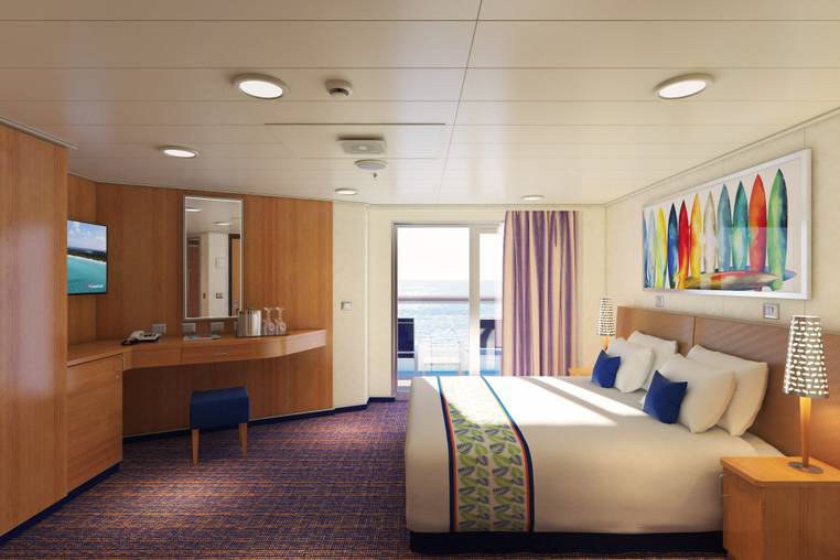 Carnival Horizon Balcony - Accessible (8A) cabin, photo 1 of 3