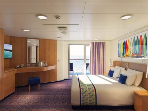 Carnival Horizon Balcony - Accessible (8A) cabin, photo 1 of 3 Carnival Horizon Balcony - Accessible (8A) cabin, photo 1 of 3