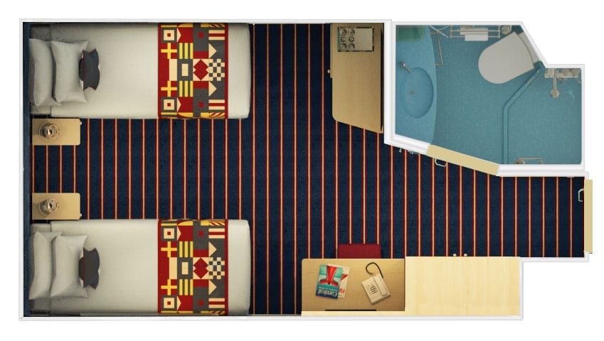 Carnival Horizon Family Harbor Interior (FA) floor plan, photo 2 of 2