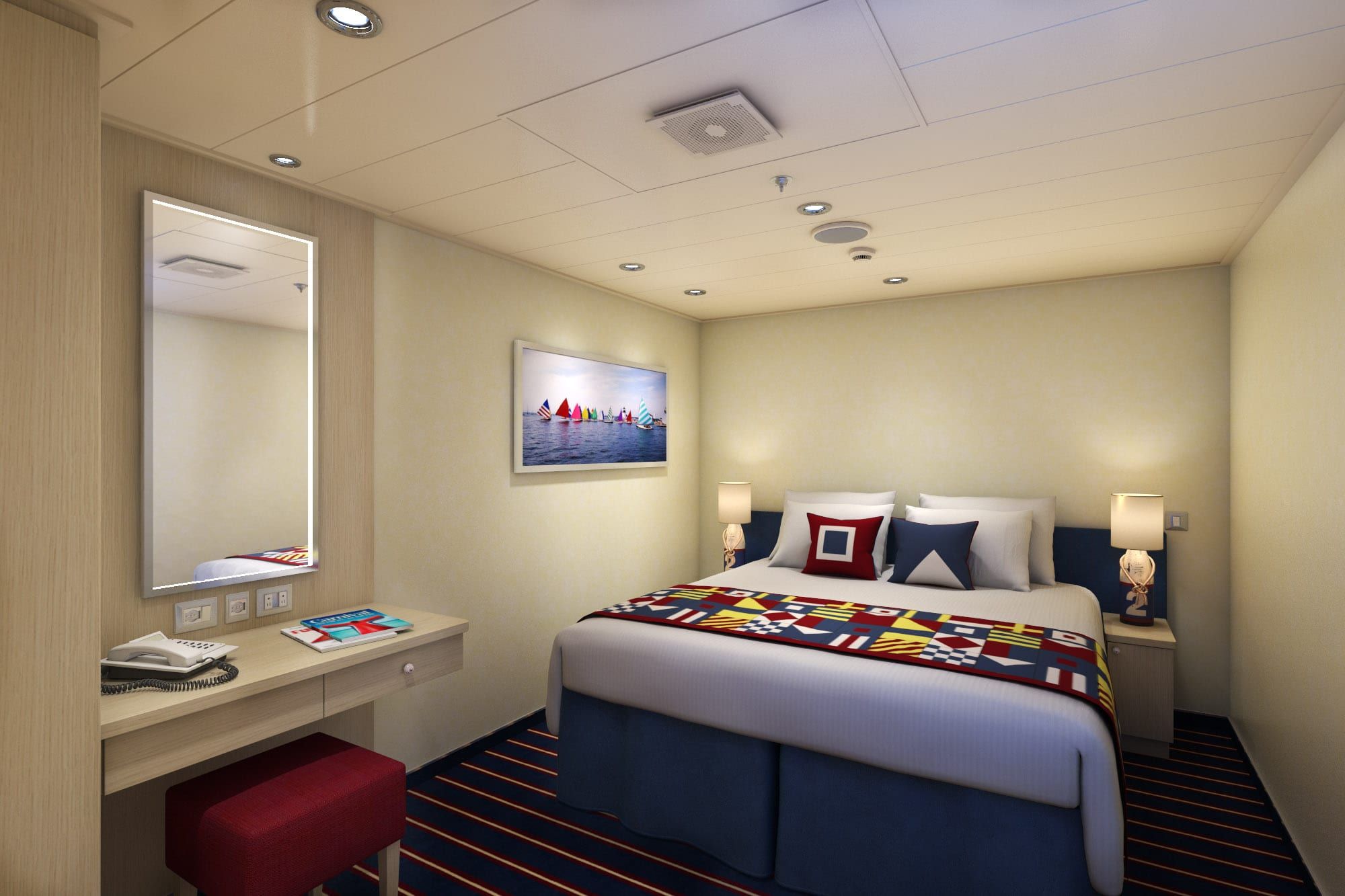 Carnival Horizon Family Harbor Interior (FA) cabin, photo 2 of 3