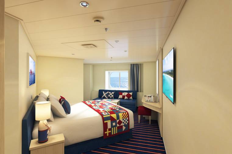 Carnival Horizon Family Harbor Ocean View (Obstructed View) (FE) cabin, photo 2 of 9