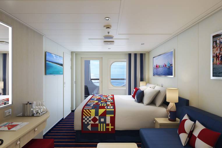 Carnival Horizon Family Harbor Cove Balcony (FM) cabin