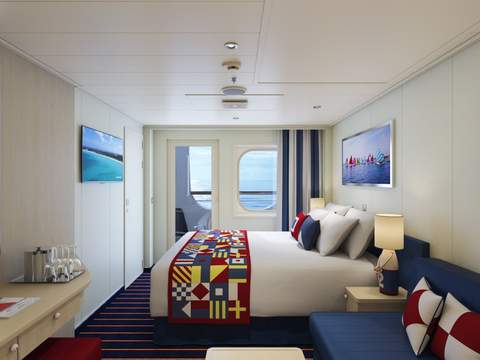 Carnival Horizon Family Harbor Cove Balcony (FM) cabin Carnival Horizon Family Harbor Cove Balcony (FM) cabin