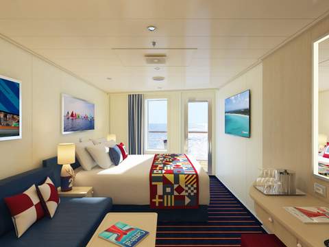 Carnival Horizon Family Harbor Aft-View Extended Balcony (FO) cabin, photo 1 of 4 Carnival Horizon Family Harbor Aft-View Extended Balcony (FO) cabin, photo 1 of 4