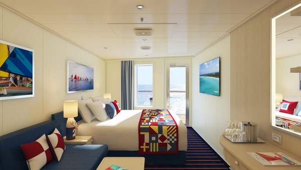 Carnival Horizon Family Harbor Aft-View Extended Balcony (FO) cabin, photo 1 of 4 Carnival Horizon Family Harbor Aft-View Extended Balcony (FO) cabin, photo 1 of 4