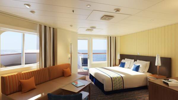 Carnival Horizon Junior Suite (JS) cabin, photo 1 of 3 Carnival Horizon Junior Suite (JS) cabin, photo 1 of 3