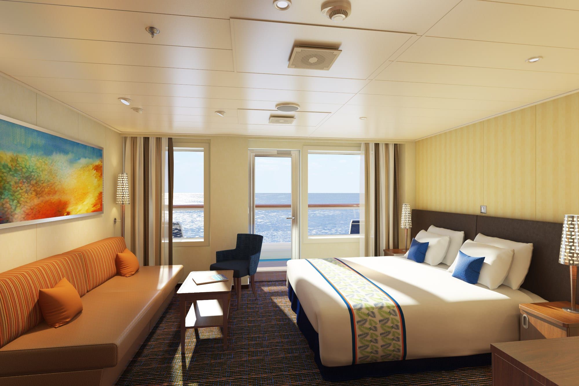 Carnival Horizon Ocean Suite (OS) cabin, photo 1 of 2