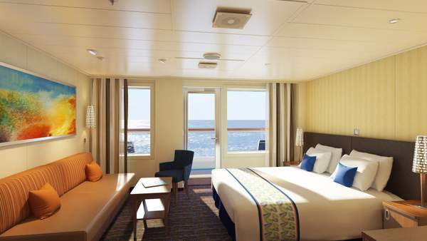 Carnival Horizon Ocean Suite (OS) cabin, photo 1 of 2 Carnival Horizon Ocean Suite (OS) cabin, photo 1 of 2