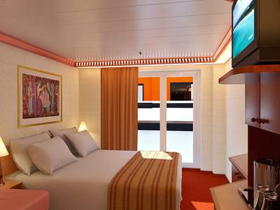Carnival Legend Interior with Window (Obstructed View) (4K) cabin Carnival Legend Interior with Window (Obstructed View) (4K) cabin