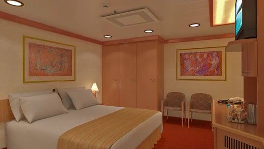 Carnival Legend Interior - Accessible (4C) cabin, photo 1 of 2