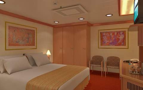 Carnival Legend Interior - Accessible (4C) cabin, photo 1 of 2 Carnival Legend Interior - Accessible (4C) cabin, photo 1 of 2