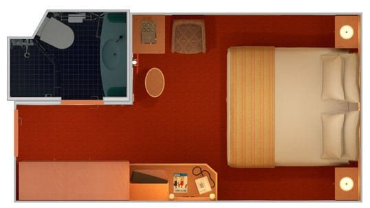 Carnival Legend Interior (4C) floor plan