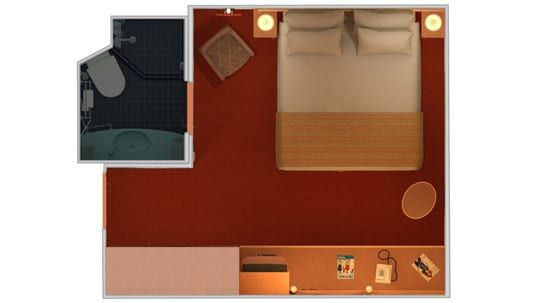 Carnival Legend Interior (4E) floor plan, photo 1 of 3