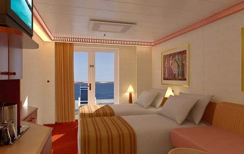 Carnival Legend Extended Balcony (8J) cabin Carnival Legend Extended Balcony (8J) cabin