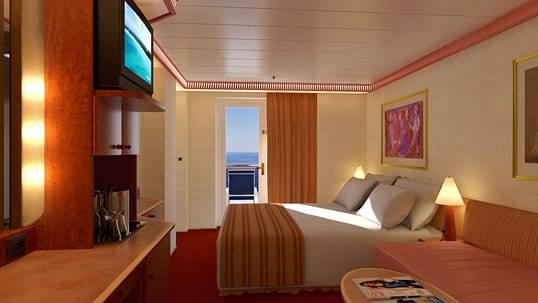 Carnival Legend Aft-View Extended Balcony (8M) cabin