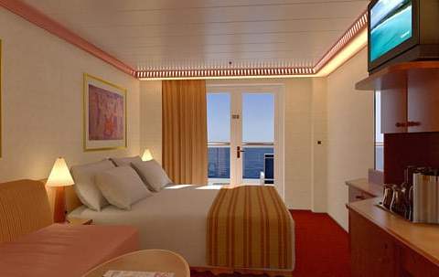 Carnival Legend Balcony (8C) cabin