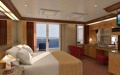 Carnival Legend Premium Balcony (9B) cabin, photo 1 of 2 Carnival Legend Premium Balcony (9B) cabin, photo 1 of 2