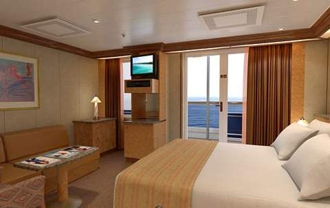 Carnival Legend Premium Balcony (9B) cabin, photo 2 of 2 Carnival Legend Premium Balcony (9B) cabin, photo 2 of 2
