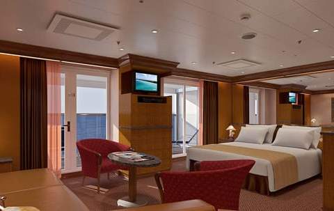 Carnival Legend GS (GS) living area