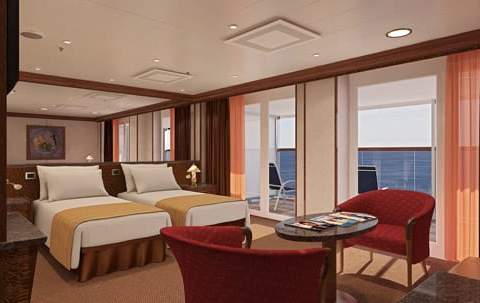 Carnival Legend GS - Accessible (GS) living area