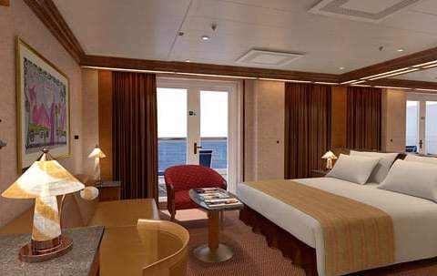 Carnival Legend Ocean Suite (OS) cabin, photo 1 of 2