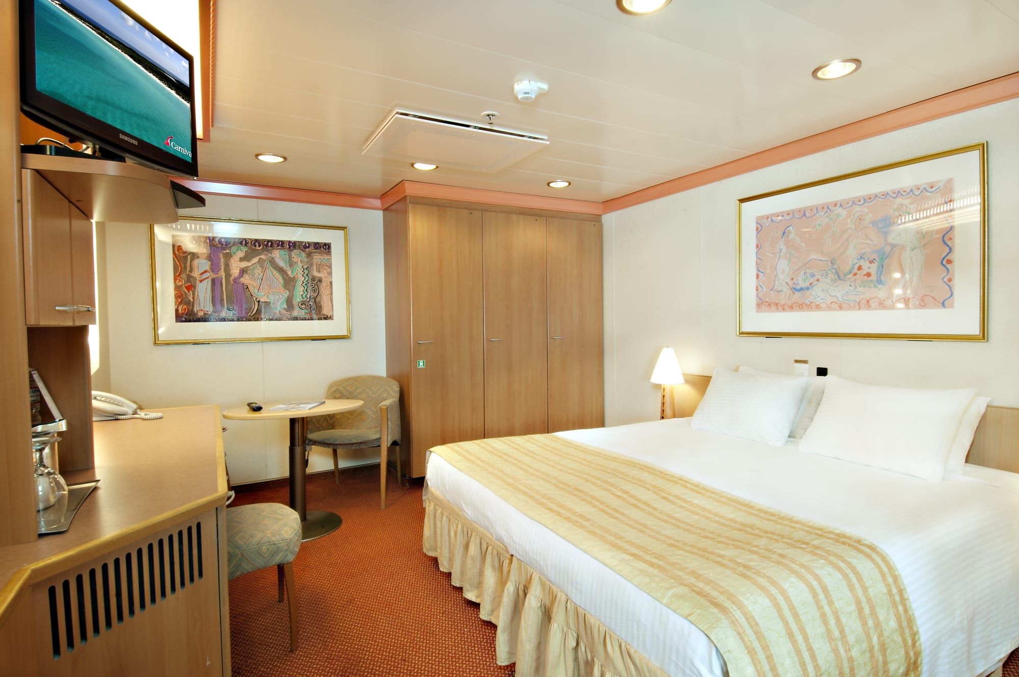 Carnival Legend Interior - Accessible (4C) cabin, photo 2 of 2