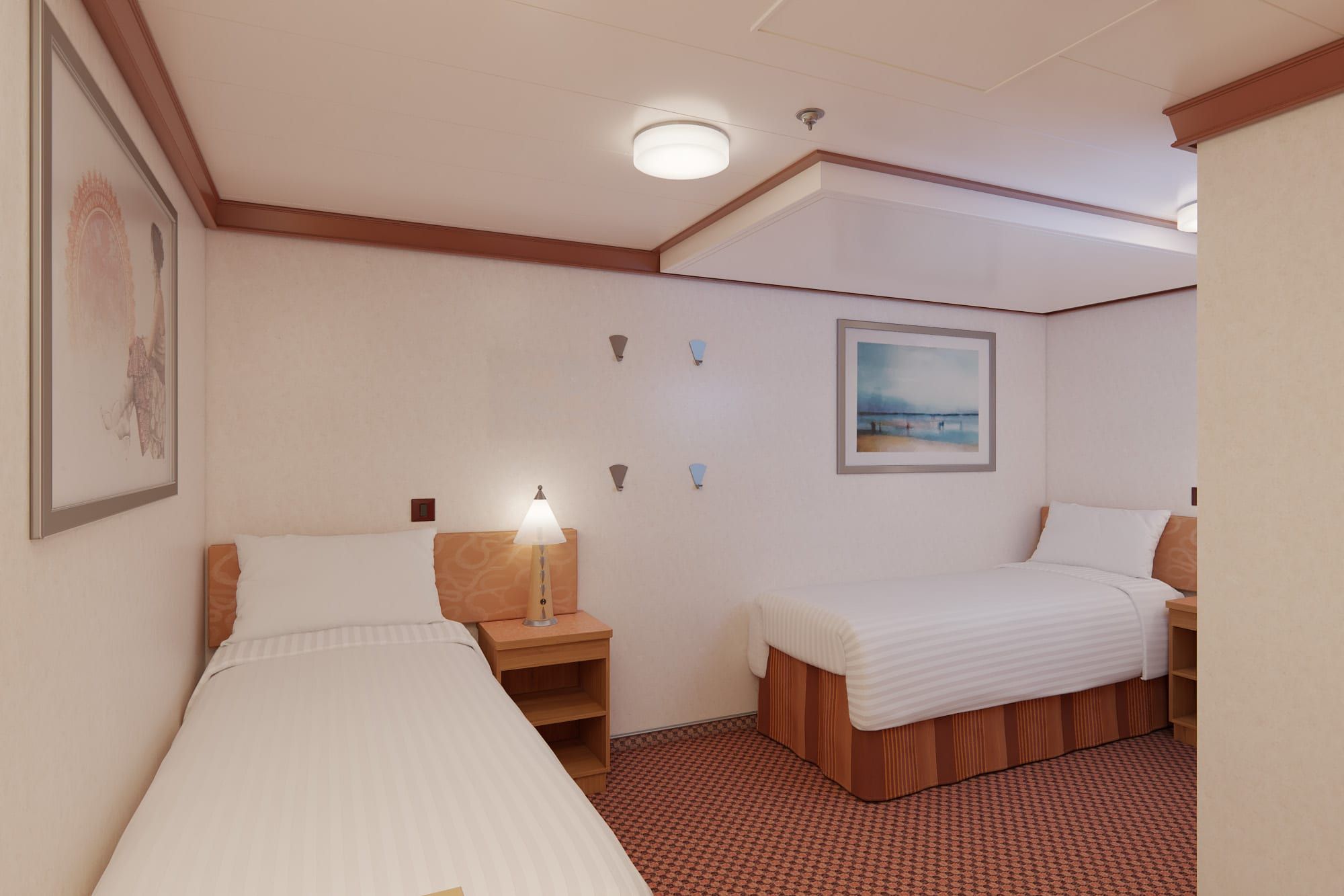 Carnival Luminosa Interior - Accessible (4A) cabin