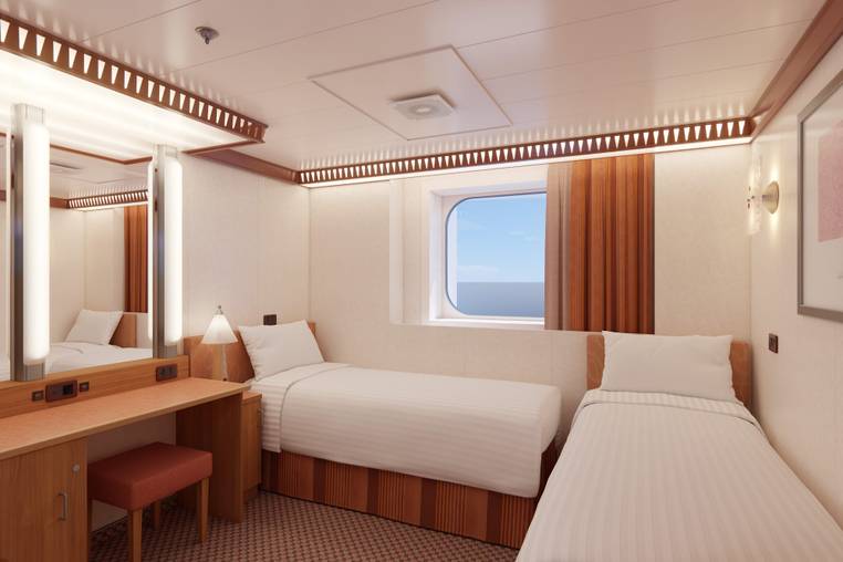 Carnival Luminosa Interior with Picture Window (Walkway View) - Accessible (4J) cabin