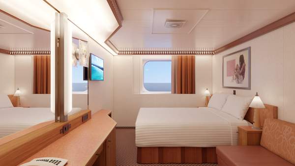 Carnival Luminosa Interior with Picture Window (Walkway View) (4J) cabin