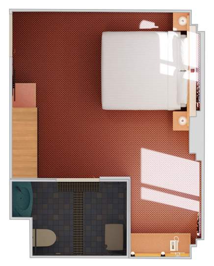 Carnival Luminosa Interior with Window (Obstructed View) - Accessible (4K) floor plan, photo 1 of 2 Carnival Luminosa Interior with Window (Obstructed View) - Accessible (4K) floor plan, photo 1 of 2