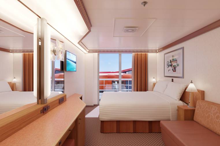 Carnival Luminosa Interior with Window (Obstructed View) (4K) cabin, photo 1 of 2