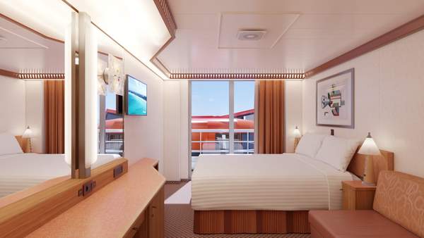 Carnival Luminosa Interior with Window (Obstructed View) (4K) cabin, photo 1 of 2 Carnival Luminosa Interior with Window (Obstructed View) (4K) cabin, photo 1 of 2