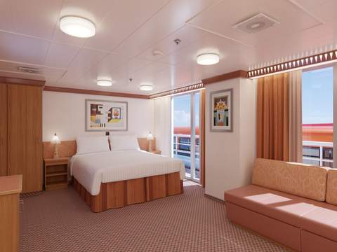 Carnival Luminosa Interior with Window (Obstructed View) - Accessible (4K) cabin, photo 2 of 2