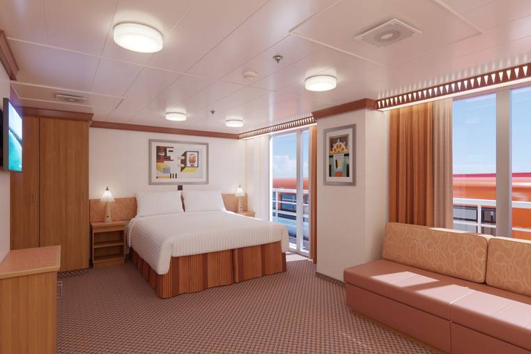 Carnival Luminosa Interior with Window (Obstructed View) - Accessible (4K) cabin, photo 2 of 2