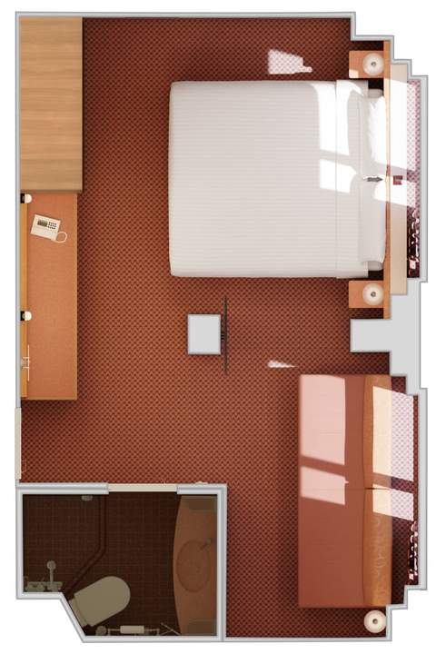 Carnival Luminosa Interior with Window (Obstructed View) (4K) floor plan, photo 1 of 2 Carnival Luminosa Interior with Window (Obstructed View) (4K) floor plan, photo 1 of 2