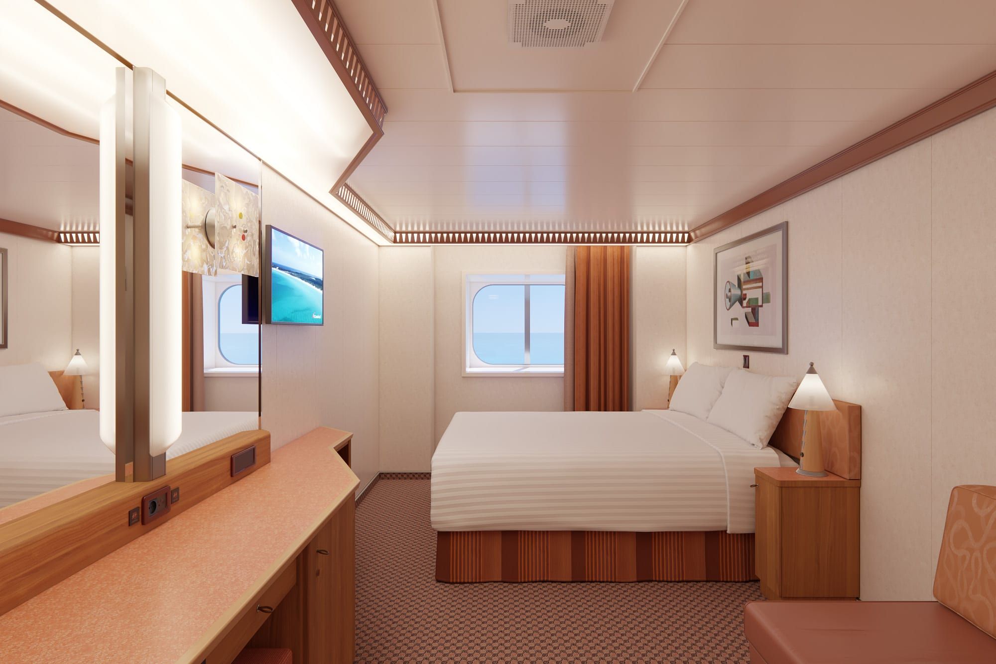 Carnival Luminosa Ocean View (6A) cabin, photo 2 of 2