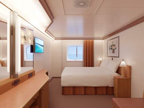 Carnival Luminosa Ocean View (6A) cabin, photo 2 of 2 Carnival Luminosa Ocean View (6A) cabin, photo 2 of 2