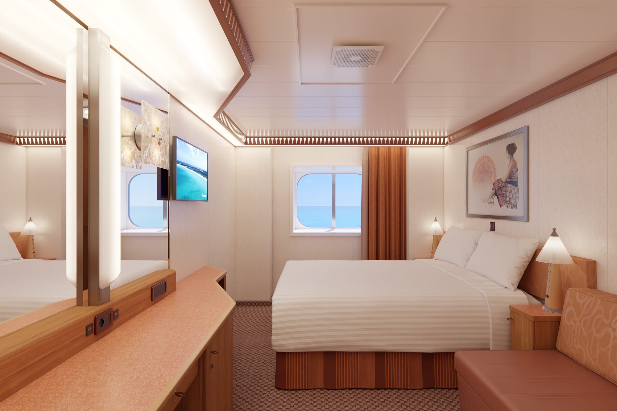 Carnival Luminosa Ocean View (6A) cabin, photo 1 of 2