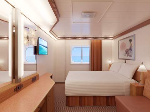 Carnival Luminosa Ocean View (6A) cabin, photo 1 of 2 Carnival Luminosa Ocean View (6A) cabin, photo 1 of 2