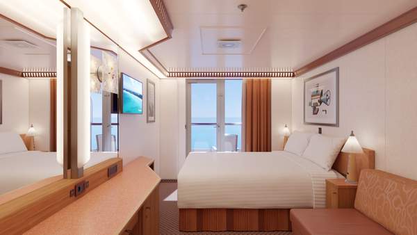 Carnival Luminosa Extended Balcony (8J) cabin Carnival Luminosa Extended Balcony (8J) cabin