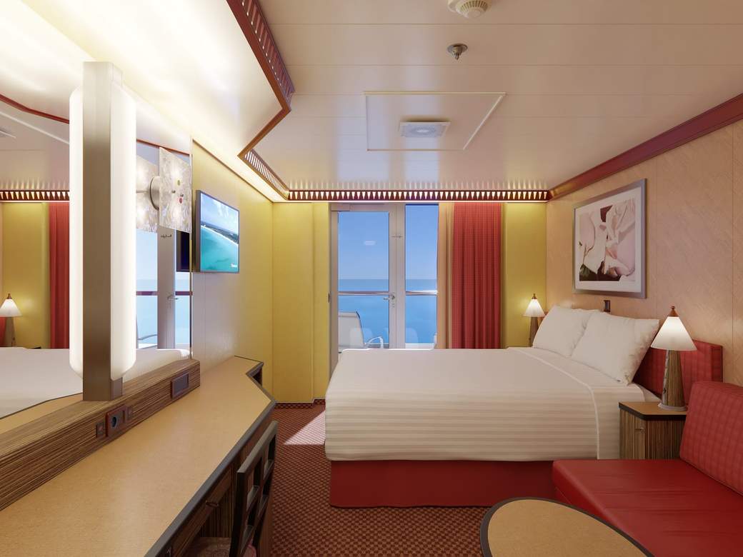 Carnival Luminosa Cloud 9 Spa Balcony (8P) cabin, photo 1 of 2