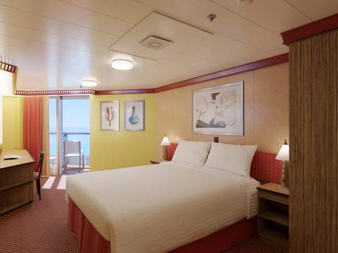 Carnival Luminosa Cloud 9 Spa Balcony (8P) cabin, photo 2 of 2