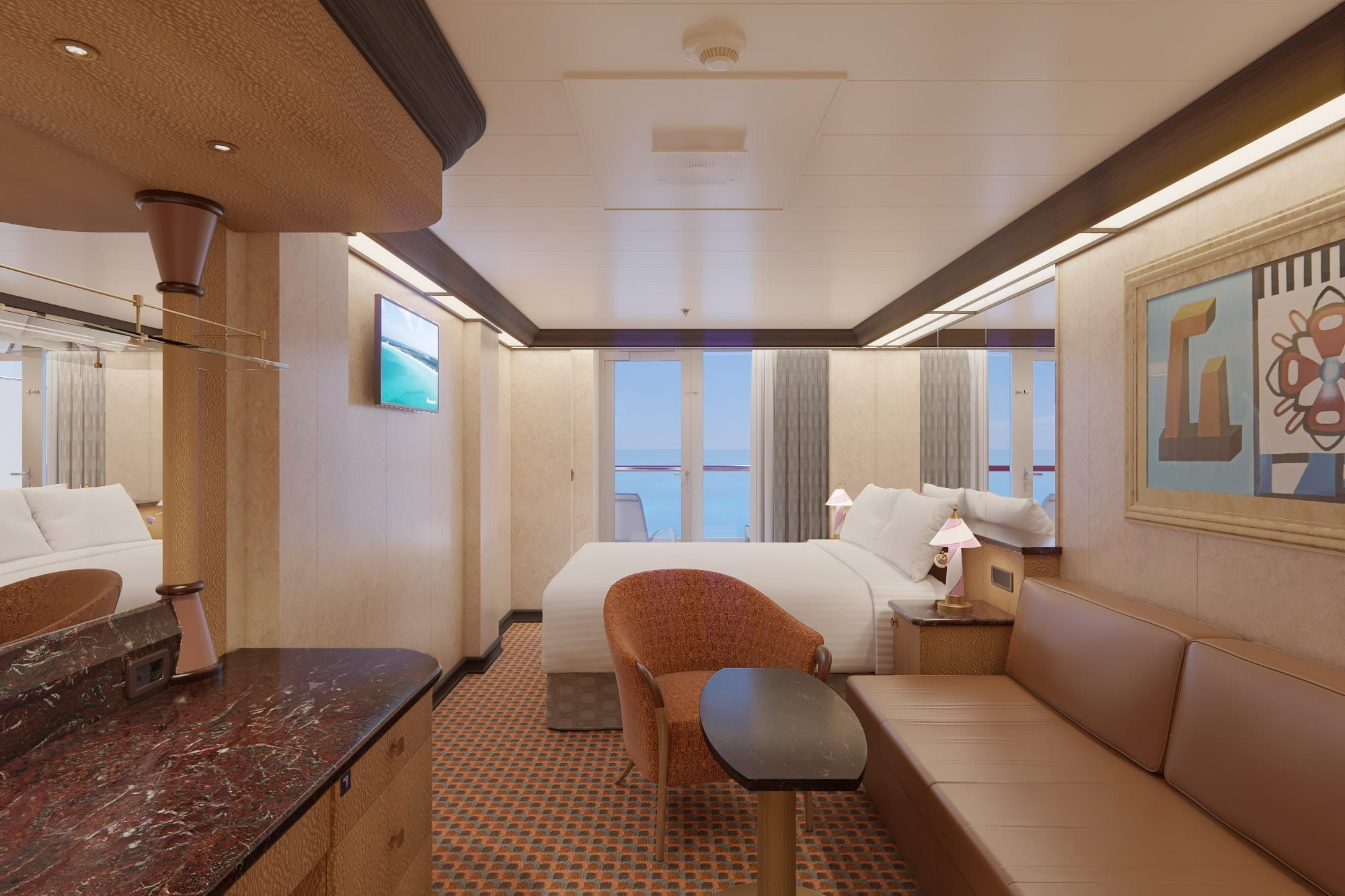Carnival Luminosa Premium Balcony (9B) cabin, photo 1 of 4