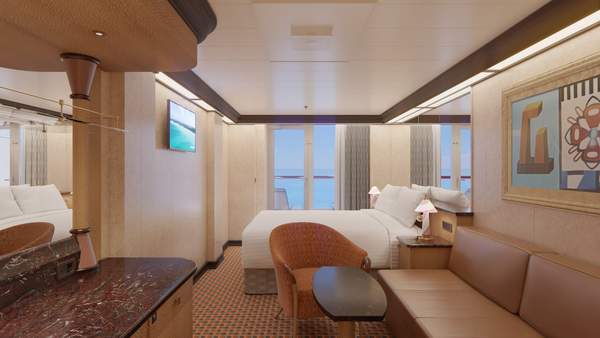 Carnival Luminosa Premium Balcony (9B) cabin, photo 1 of 4 Carnival Luminosa Premium Balcony (9B) cabin, photo 1 of 4