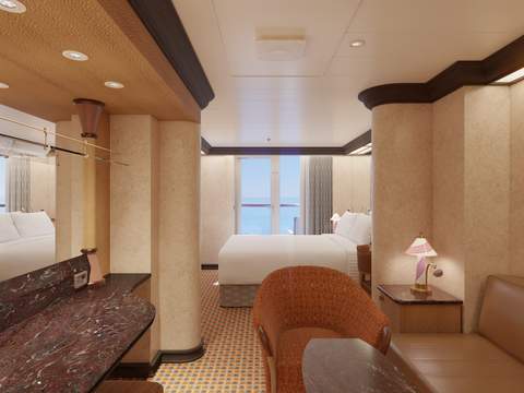 Carnival Luminosa Premium Balcony (9B) cabin, photo 2 of 4